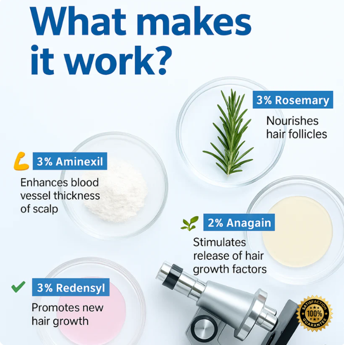 Rosemary Thickening Hair Growth Roll-On Serum