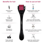 Derma Roller for Facial Body Hair Growth